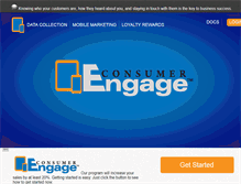 Tablet Screenshot of consumer-engage.com